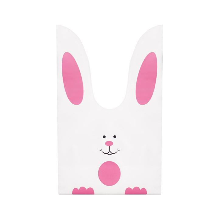 핑크 토끼 포장 비닐 봉투