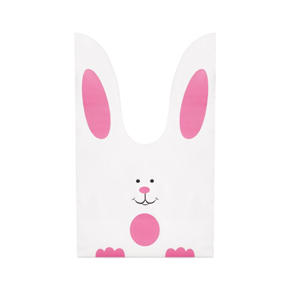 핑크 토끼 포장 비닐 봉투